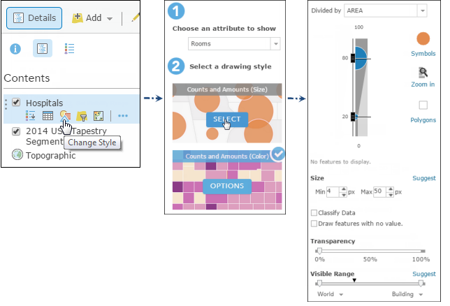 Change style workflow Change style workflow
